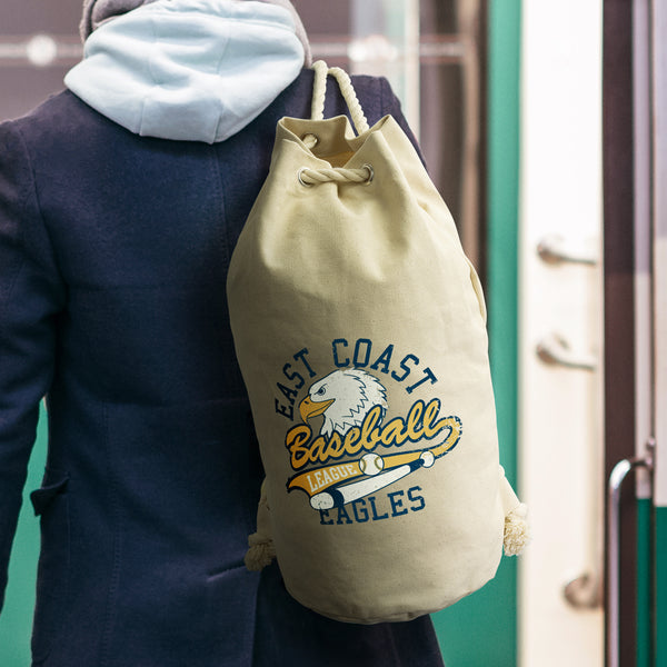 Canvas Riverside Canvas Barrel Bag (Natural)