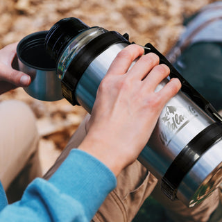 Fiord Vacuum Flask (Silver) — Feature