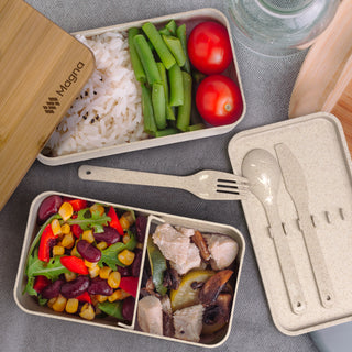 Flax Stackable Lunch Box (Natural) — Feature