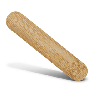 Loom Bamboo Nail File (Natural) — Branding Area