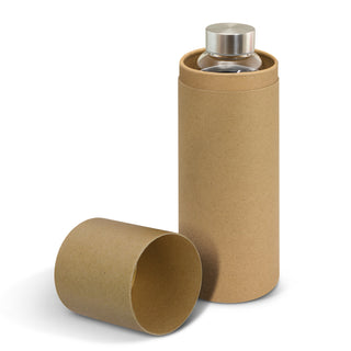 Venus Glass Bottle - Natural Sleeve (Black) — Natural Gift Tube
