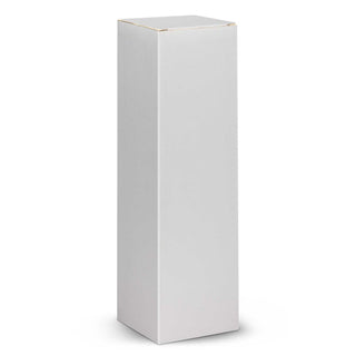 Kauri Glass Bottle Bamboo Lid (Black) — White Gift Box