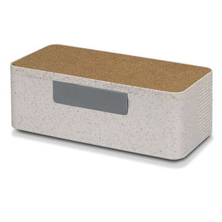 NATURA Oaken Speaker Wireless Charger (Natural) — Back
