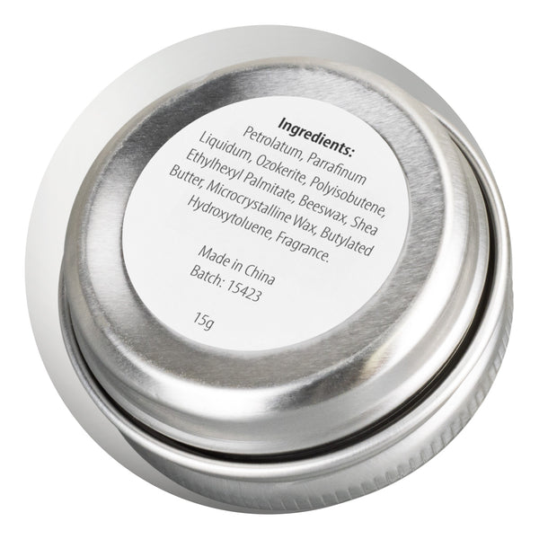 Mint Lip Balm Tin (Silver)