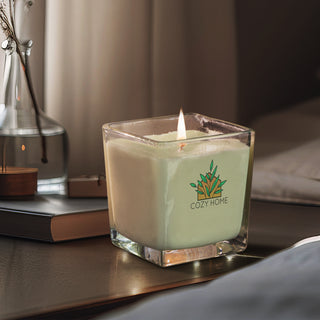 Glow Scented Candle (White) — Feature