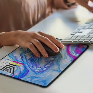 Vector Mouse Mat (White) — Feature