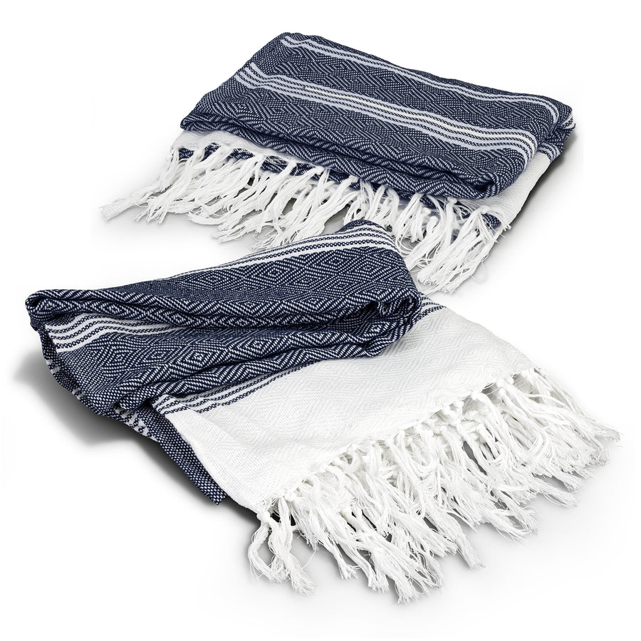 Drift Throw Blanket (Navy)
