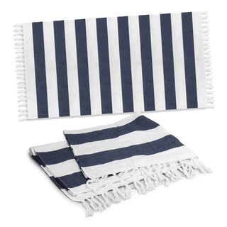 Weft Cotton Towel (Navy)