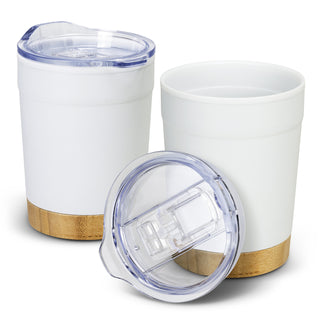 Basin Double Wall Cup (White)