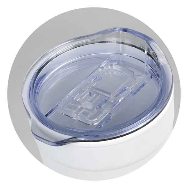Basin Double Wall Cup (White)