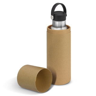 Tasman Vacuum Bottle Stainless - Carry Lid (Black) — Natural Gift Tube