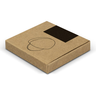 NATURA Bamboo Pizza Cutter (Natural) — Gift Box Back