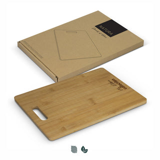 NATURA Bamboo Rectangle Chopping Board (Natural) — Impact Aware