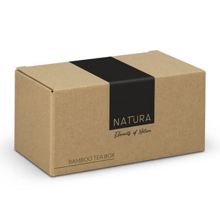 NATURA Bamboo Tea Box (Natural) — Gift Box
