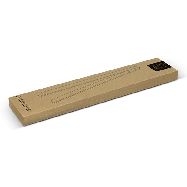 NATURA Bamboo Serving Tongs (Natural)