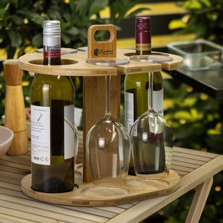 Grain Wine Rack (Natural) — Feature
