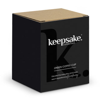 Keepsake Onsen Coffee Cup (Natural) — Packaging