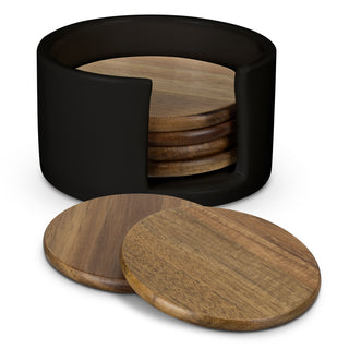 Keepsake Coaster Set (Black) — Coasters