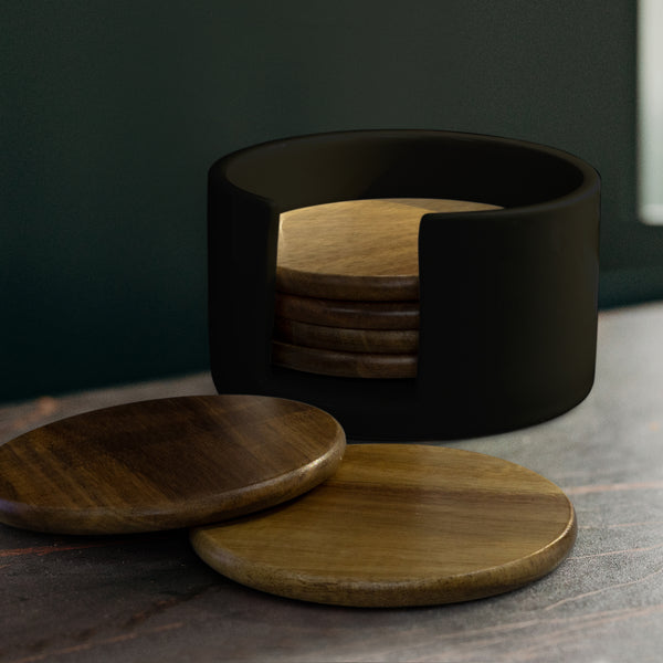 Keepsake Coaster Set (Black)