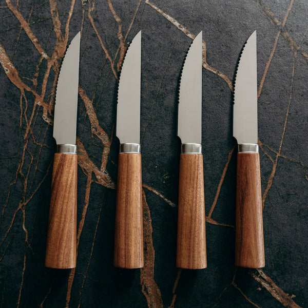 Keepsake Steak Knife Set (Natural)