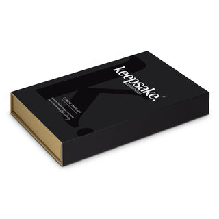 Keepsake Cheese Knife Set (Natural) — Gift Box