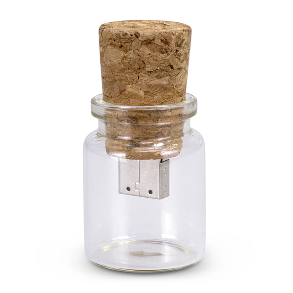 Driftwood Bottle Flash Drive 8GB (Natural)