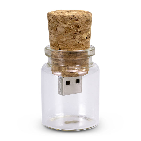Driftwood Bottle Flash Drive 8GB (Natural)
