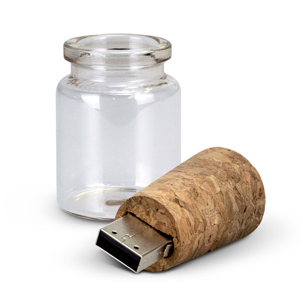 Driftwood Bottle Flash Drive 8GB (Natural)