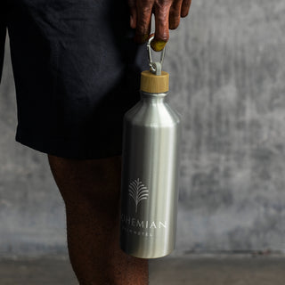Dante Aluminium Bottle (Black) — Feature