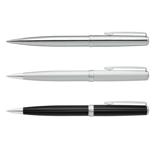 Pierre Cardin Biarritz Notebook and Pen Gift Set (Matte Silver)