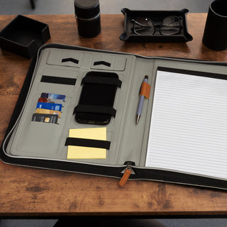 Volta Portfolio (Grey/Tan) — Feature