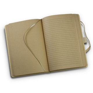 Grain Notebook - Kraft (Natural) — Open
