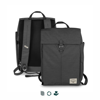 Osprey Arcane Flap Backpack (Black) — Impact Aware