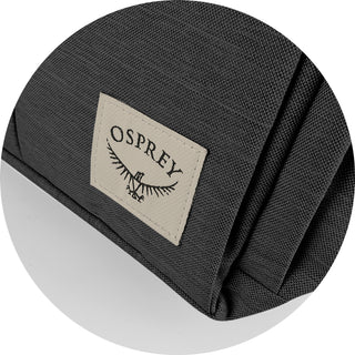Osprey Arcane Flap Backpack (Black) — Osprey Detail