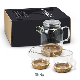 Keepsake Onsen Tea Set (Natural) — Impact Aware