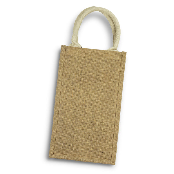 Vineyard Jute Double Wine Carrier (Natural)