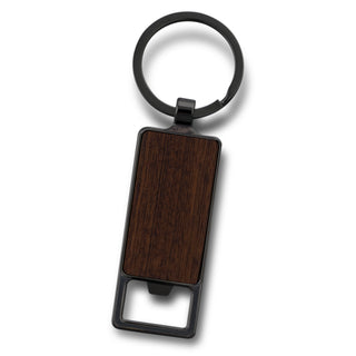 Santo Bottle Opener Key Ring (Gunmetal/Dark)