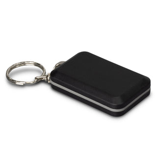 Pulse COB Light Key Ring (Black/Grey) — Back