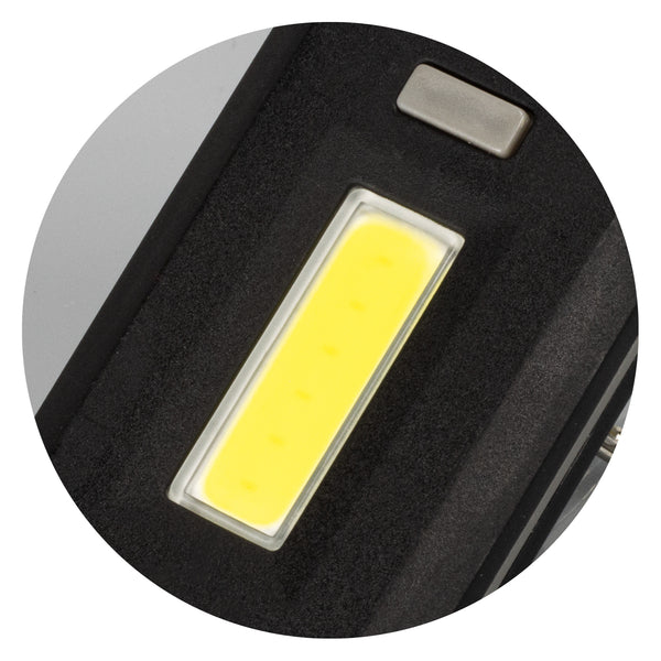 Pulse COB Light Key Ring (Black/Grey)