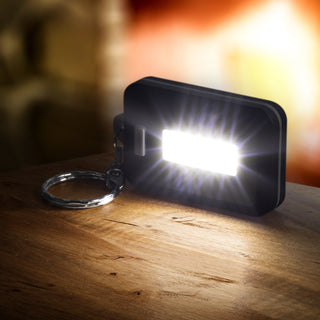 Pulse COB Light Key Ring (Black/Grey) — Feature