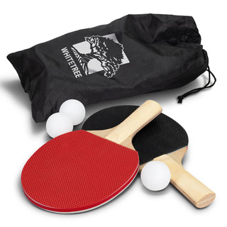 Rally Portable Table Tennis Set (Black) — Set