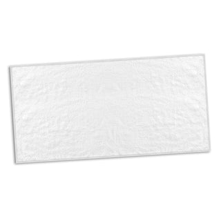 Shore Beach Towel - Full Colour (White) — White - Back
