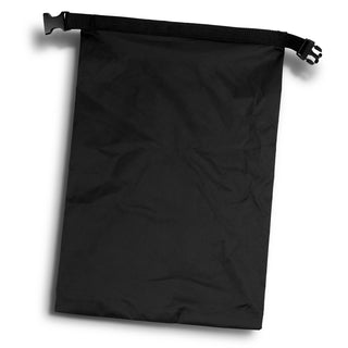 Frontier Lightweight Dry Bag (Black) — Flat