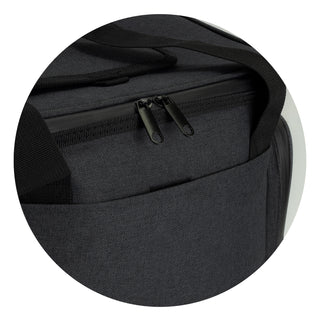 Ottawa Cooler Bag (Heather Charcoal) — Front - Detail