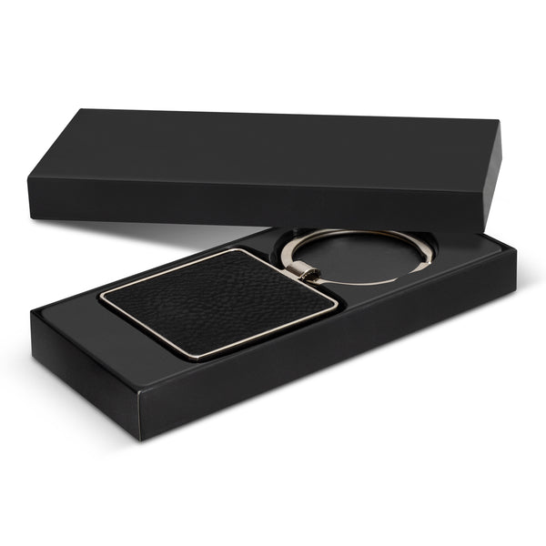 Capulet Key Ring - Square (Black)