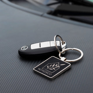 Capulet Key Ring - Square (Black) — Feature