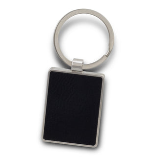 Capulet Key Ring - Rectangle (Black)