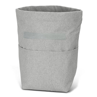 Cove Lunch Bag (Heather Grey) — Open