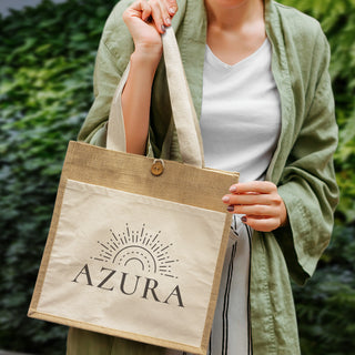 Harvest Tote Bag (Natural) — Feature
