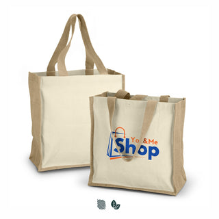 Weave Tote Bag (Natural) — Impact Aware